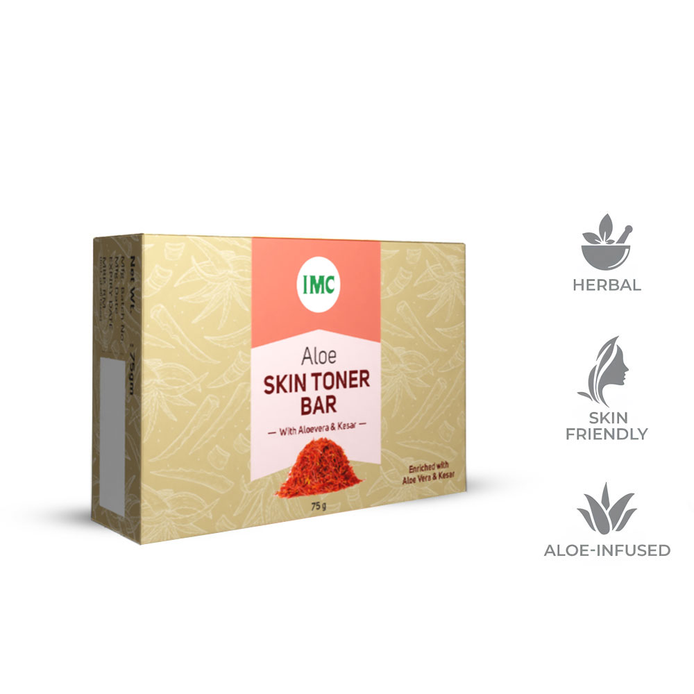 Aloe Skin Toner Bar with Aloevera and Kesar