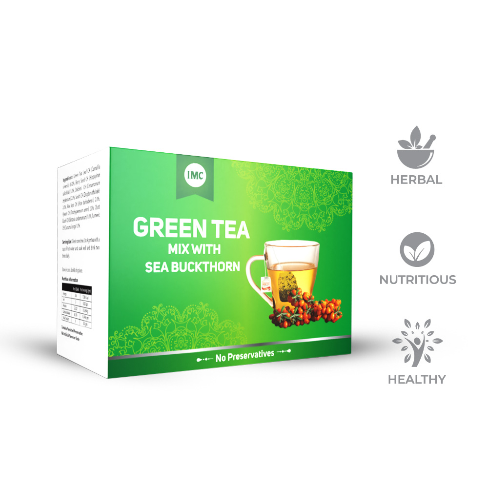 Green Tea Mix With Sea Buckthorn