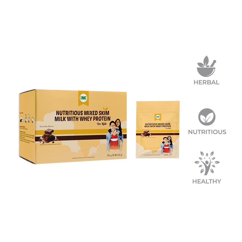 IMC Nutritious Mixed Skim Milk with Why Protein for Kids Chocolate Flavour